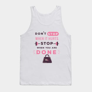 Don't Stop Tank Top